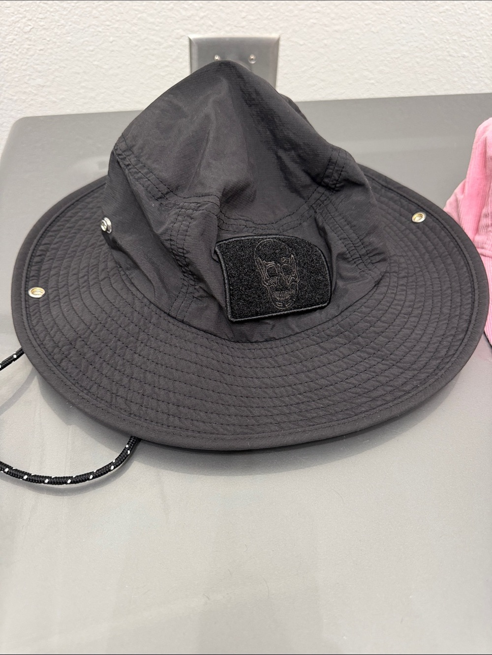 Black Boonie Sun Hat - Unbranded
